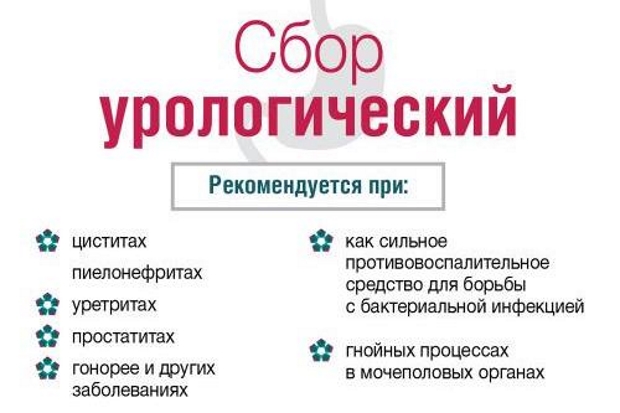 Урологический сбор для женщин и мужчин