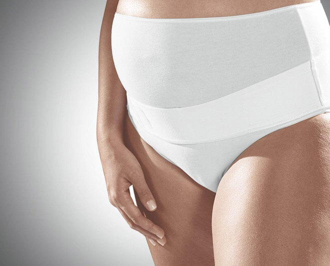 Ношение бандажа при болях