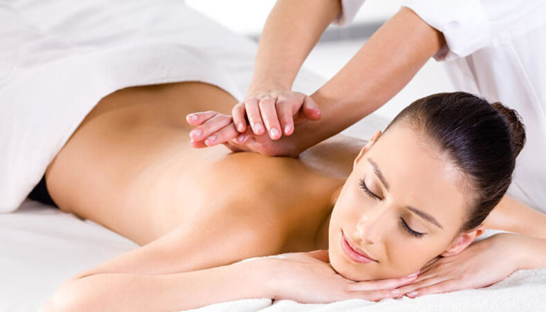 Массаж спины